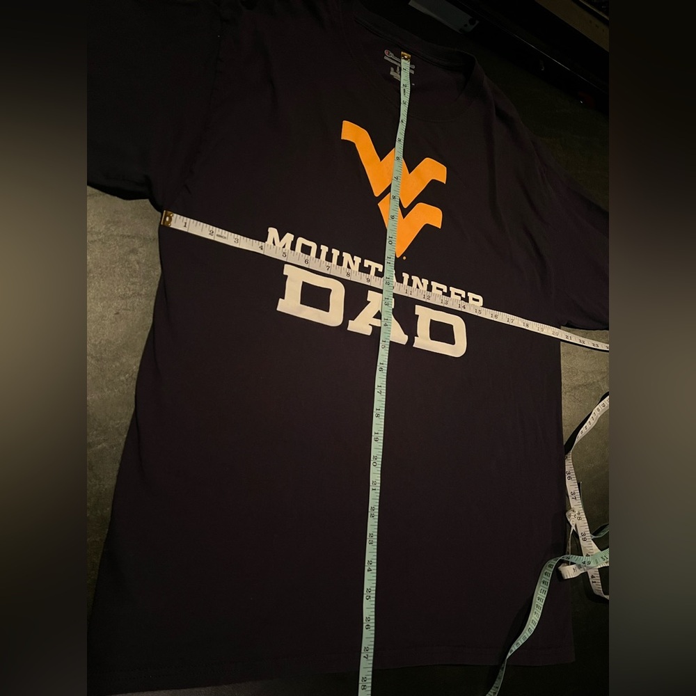 West Virginia Mountaineers Dad Navy Blue T-Shirt - Picture 6 of 8